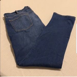 Old Navy Athletic Built In Flex Jeans 36/32